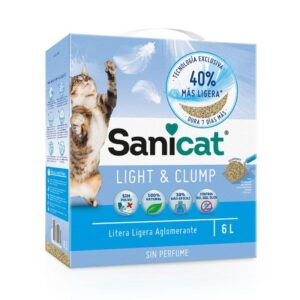 Sanicat Light & Clump arena aglomerante para gatos